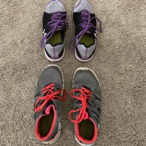 Nike and Under Armour Shoes